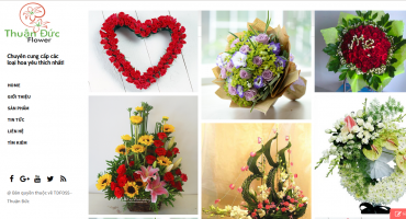 Gói website shop Hoa Tươi