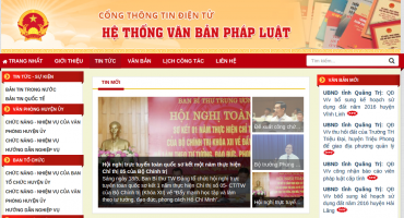 Cổng thông tin điện tử cơ quan nhà nước